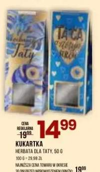 Herbata dla taty Kukartka