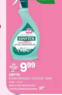 Płyn dezynfekujący i czyszczący Sanytol