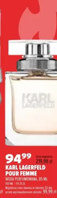 Woda perfumowana Karl Lagerfeld Pour Femme
