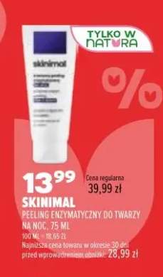 Peeling enzymatyczny do twarzy na noc Skinimal