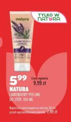 Peeling do stóp lawendowy Natura