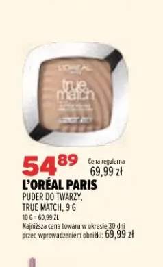Puder do twarzy L'Oréal Paris True Match