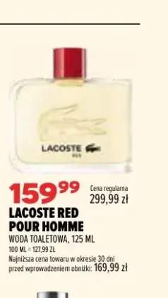 Woda toaletowa Lacoste Red Pour Homme