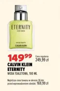 Woda toaletowa Calvin Klein Eternity