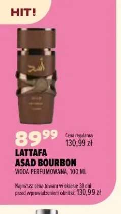 Woda perfumowana Lattafa Asad Bourbon