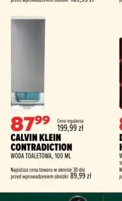 Woda toaletowa Calvin Klein Contradiction