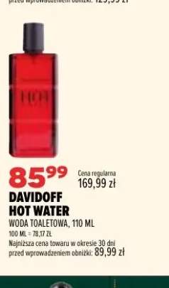 Woda toaletowa Davidoff Hot Water