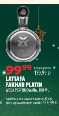 Woda perfumowana Lattafa Fakhar Platin