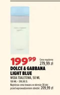 Woda toaletowa Dolce & Gabbana Light Blue