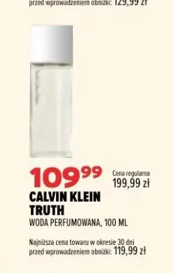 Woda perfumowana Calvin Klein Truth