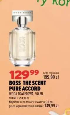Woda toaletowa Boss The Scent Pure Accord