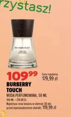 Woda perfumowana Burberry Touch