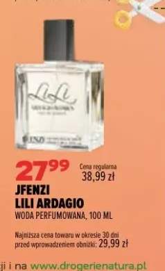 Woda perfumowana Jfenzi Lili Ardagio