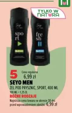 Żel pod prysznic Seyo Men Fresh +1 wariant
