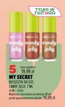 Błyszczyk do ust My Secret Candy Jelly