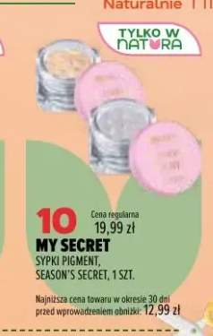 Sypki pigment My Secret Season's Secret