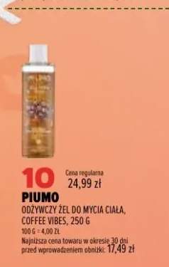Odżywczy żel do mycia ciała Piumo Coffee Vibes