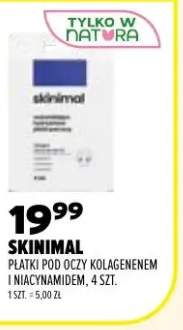 Płatki pod oczy kolagenem i niacynamidem Skinimal