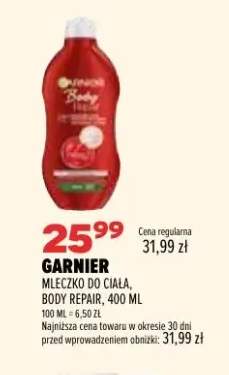 Mleczko do ciała Garnier Body Repair