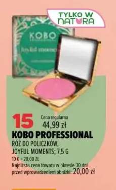 Róż do policzków Kobo Professional Joyful Moments