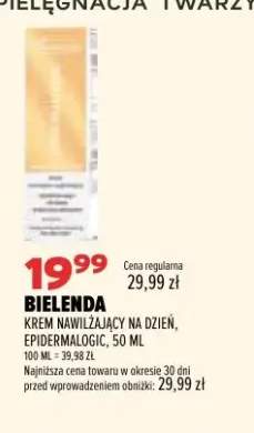 Krem nawilżający na dzień Bielenda Epidermalogic