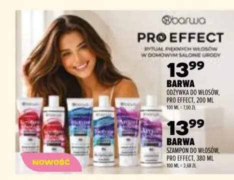 Szampon do włosów Barwa Pro Effect +1 wariant