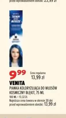 Pianka koloryzująca do włosów Venita Kosmiczny Błękit