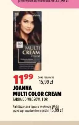 Farba do włosów Joanna Multi Color Cream