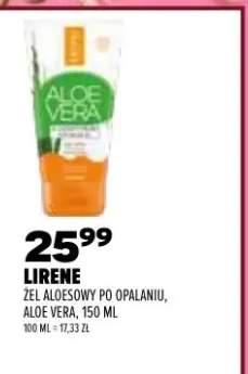 Żel aloesowy po opalaniu Lirene Aloe Vera