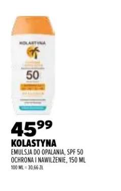 Emulsja do opalania Kolastyna SPF 50 Ochrona i Nawilżenie