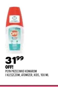 Płyn przeciwko komarom i kleszczom Off! Atomizer Kids