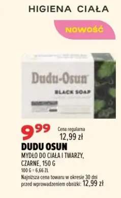 Mydło do ciała i twarzy czarne Dudu Osun