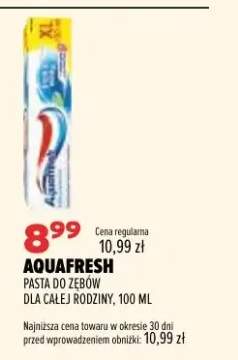 Pasta do zębów Aquafresh dla całej rodziny