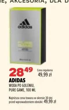 Woda po goleniu Adidas Pure Game