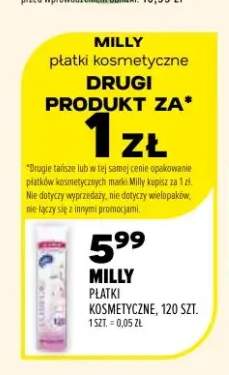 Płatki kosmetyczne Milly