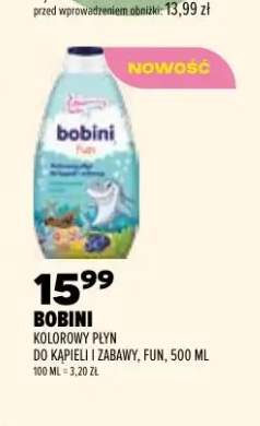 Kolorowy płyn do kąpieli i zabawy Bobini Fun