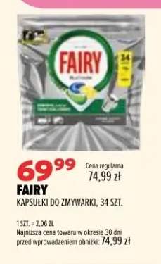 Kapsułki do zmywarki Fairy
