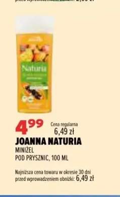 Mini żel pod prysznic Joanna Naturia
