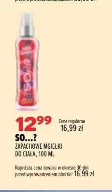 Zapachowa mgiełka do ciała So...?