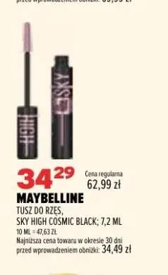 Tusz do rzęs Maybelline Sky High Cosmic Black