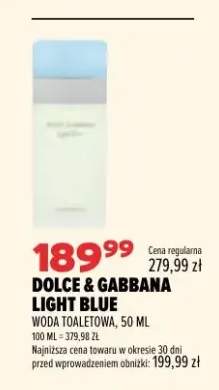 Woda toaletowa Dolce & Gabbana Light Blue