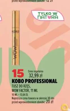 Tusz do rzęs Kobo Professional Wow Factor