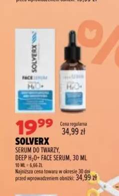 Serum do twarzy Solverx Deep H2O+ Face Serum