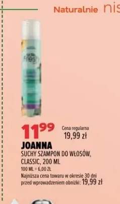 Suchy szampon do włosów Joanna Classic