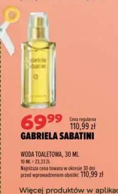 Woda toaletowa Gabriela Sabatini
