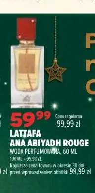 Woda perfumowana Lattafa Ana Abiyadh Rouge