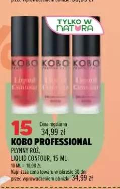 Płynny róż Kobo Professional Liquid Contour