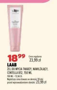 Żel do mycia twarzy nawilżający Centella B12 Laab