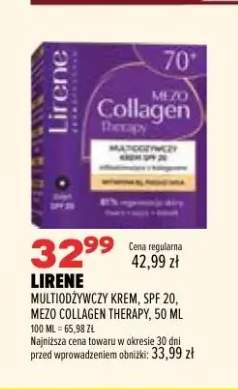 Multiodżywczy krem SPF 20 Lirene Mezo Collagen Therapy