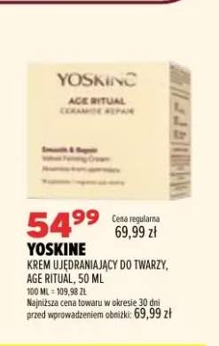 Krem ujędrniający do twarzy Yoskine Age Ritual
